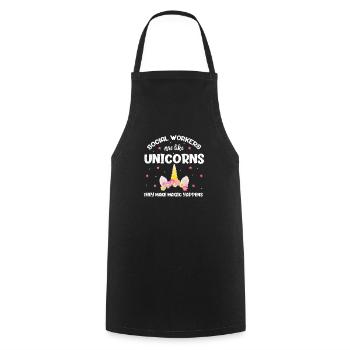 Social Worker Social Worker Social Pedagogue - Cooking Apron - black - Front - AI Model Male 185 dark (185cm)