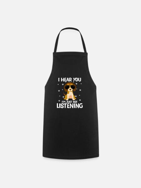 beagle - Tablier de cuisine - noir