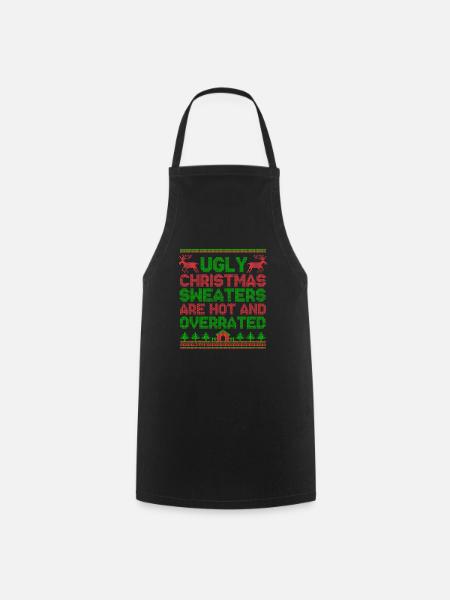 Ugly Christmas - Tablier de cuisine - noir