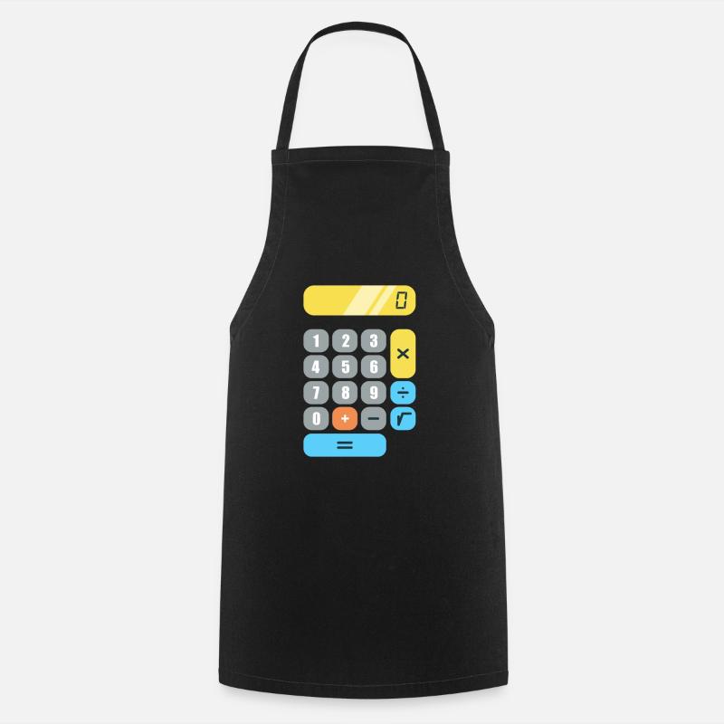 math - Tablier de cuisine - noir