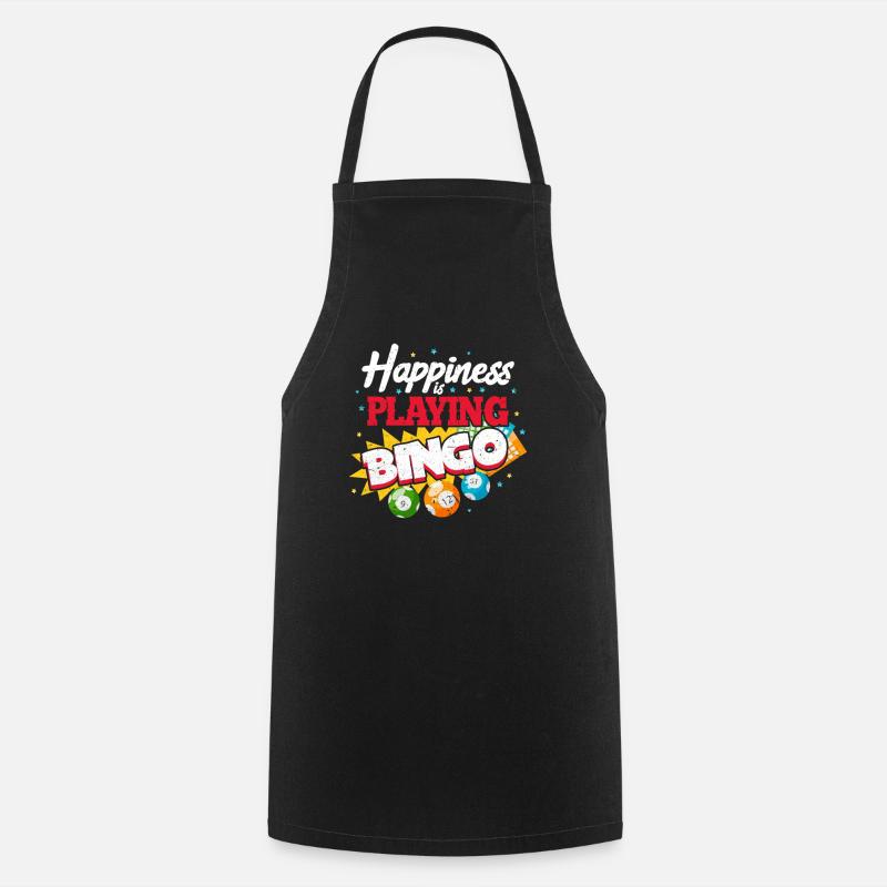 loto - Tablier de cuisine - noir