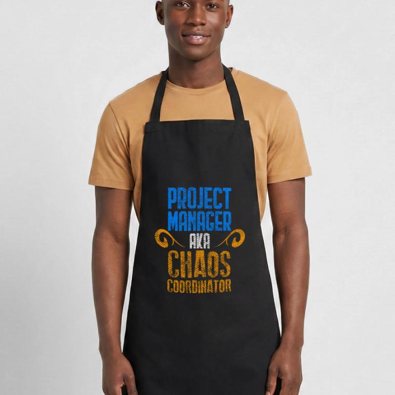 Chef de projet Scrum Master Git Programmer Tablier de cuisine