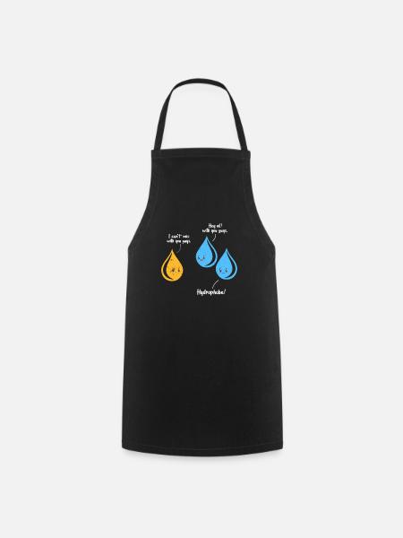 Cadeau de laboratoire de chimie science physique science science - Tablier de cuisine - noir