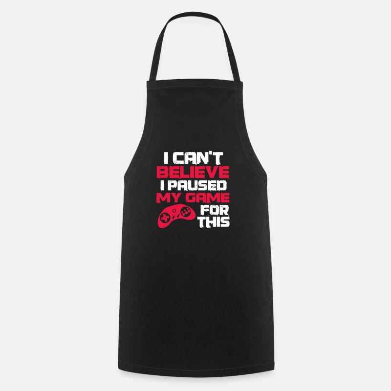 Gaming - Cooking Apron - black
