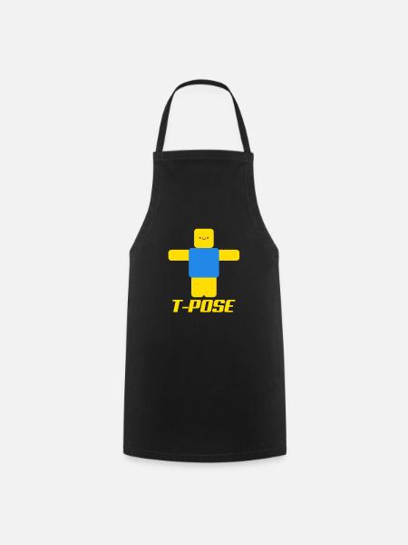 Gaming Roblox Gamer gamble computer game gift - Cooking Apron - black