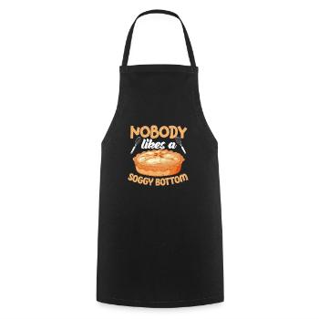 to bake - Cooking Apron - black - Front - AI Model Male 185 dark (185cm)