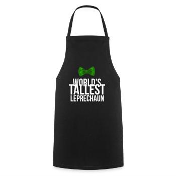 La plus grande fête du jour de la Saint-Patrick de lutin au monde - Tablier de cuisine - noir - Devant - AI Model Male 185 dark (185cm)