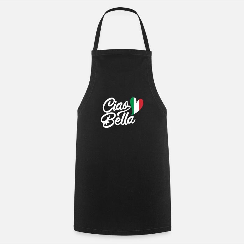 Ciao Bella - Tablier de cuisine - noir