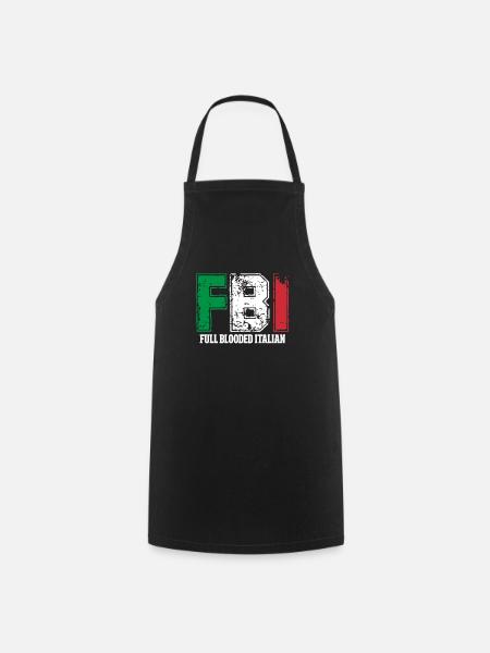 Italian - Cooking Apron - black