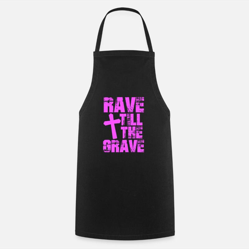 Rave - Kochschürze - Schwarz