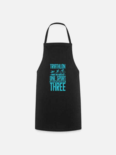 Triathlon - Cooking Apron - black