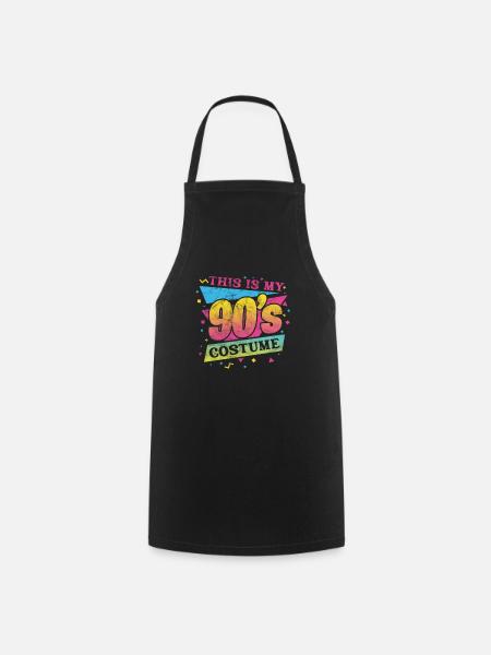 90s - Cooking Apron - black
