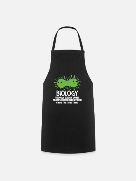 la biologie - Tablier de cuisine - noir