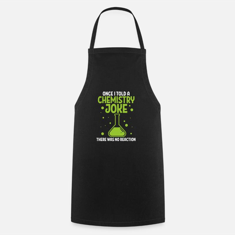 chimie - Tablier de cuisine - noir