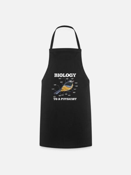 Biology - Cooking Apron - black