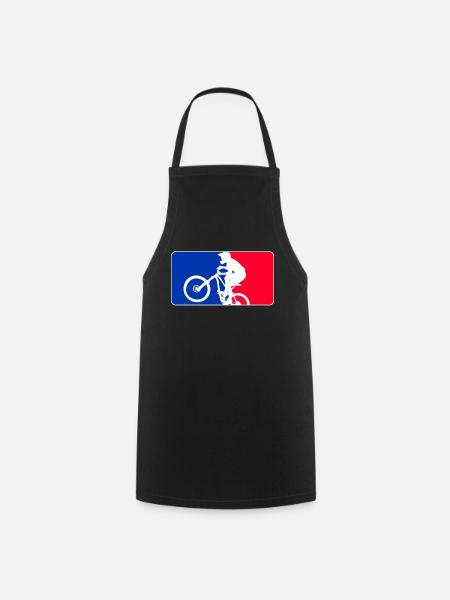 Mountain bike major league downhill enduro - Cooking Apron - black