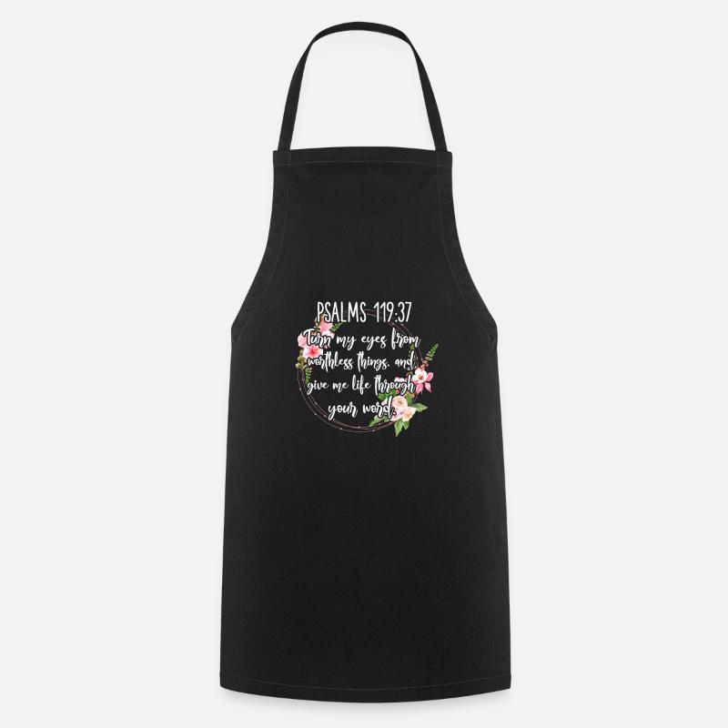 Bible - Tablier de cuisine - noir