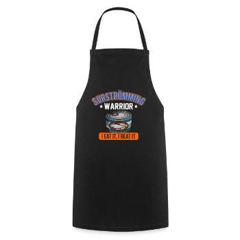 Surströmming Suède Sushi Surströmming - Tablier de cuisine - noir - Devant - AI Model Male 185 dark (185cm)
