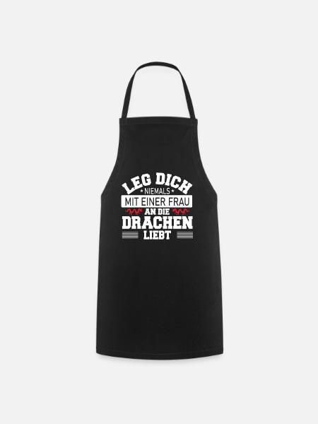 Chinesischer Drache - Kochschürze - Schwarz