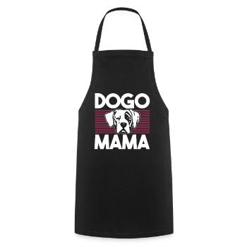 Chien chien chien chien cadeau - Tablier de cuisine - noir - Devant - AI Model Male 185 dark (185cm)