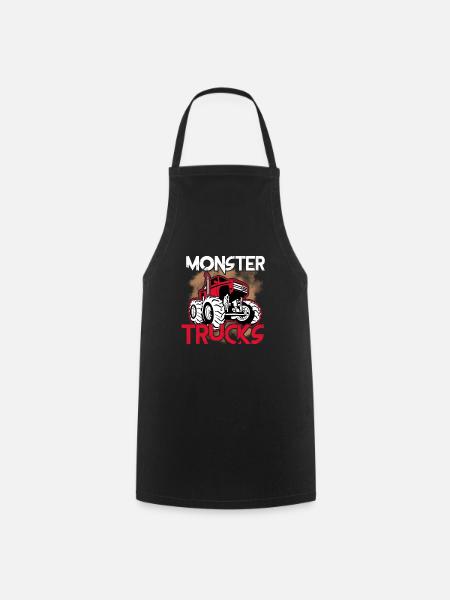 Monstertruck - Kochschürze - Schwarz