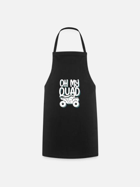 Quad - Tablier de cuisine - noir