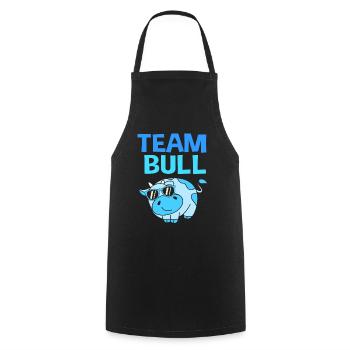 Pregnancy Team Boys - Cooking Apron - black - Front - AI Model Male 185 dark (185cm)