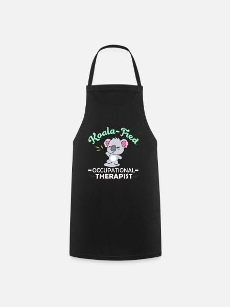 occupational therapist - Cooking Apron - black