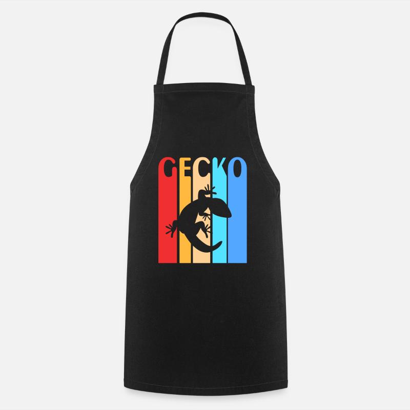 gecko - Cooking Apron - black