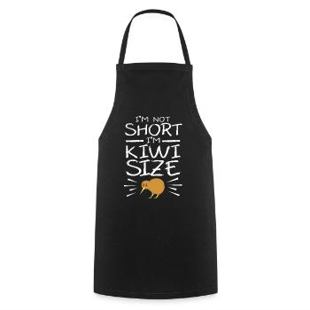 kiwi-bird kiwi bird - Cooking Apron - black - Front - AI Model Male 185 dark (185cm)