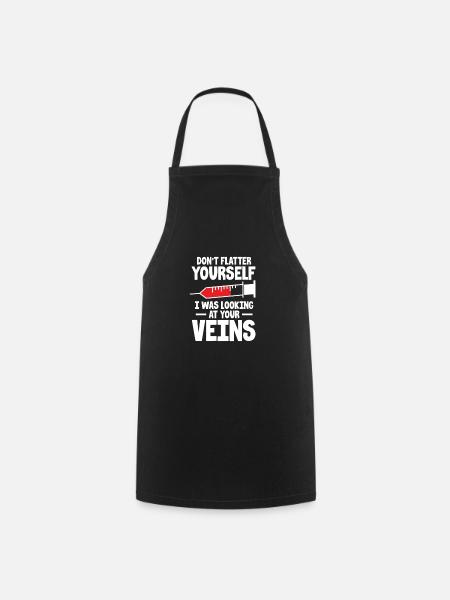 Anesthésie - Tablier de cuisine - noir