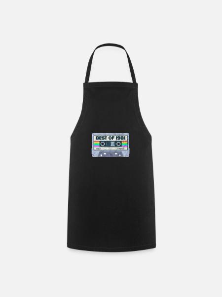 1981 - Cooking Apron - black