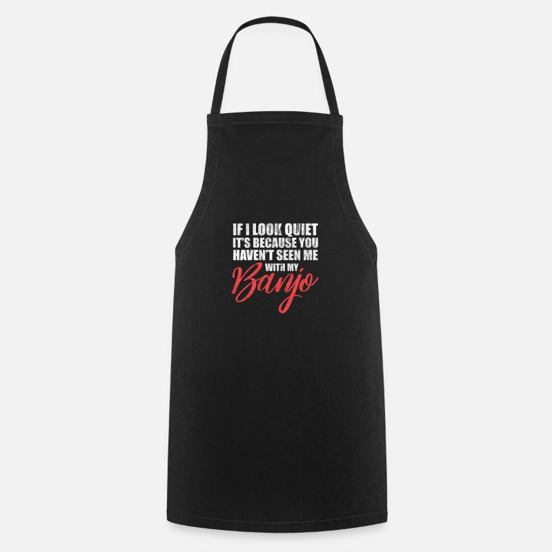banjo - Cooking Apron - black