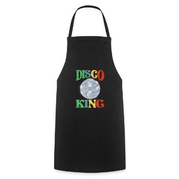 Disco - Tablier de cuisine - noir - Devant - AI Model Male 185 dark (185cm)