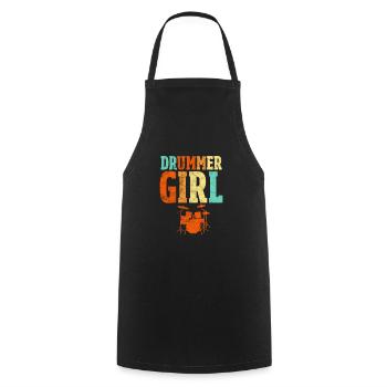 Percussion - Cooking Apron - black - Front - AI Model Male 185 dark (185cm)