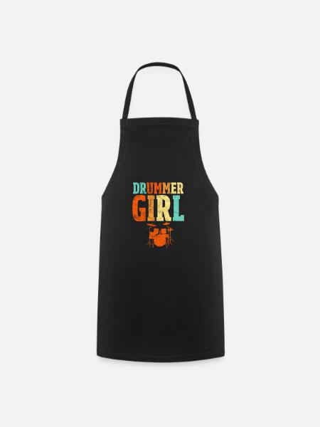Batterie - Tablier de cuisine - noir