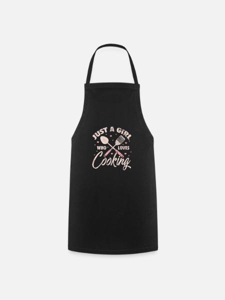 Cuisinière - Tablier de cuisine - noir