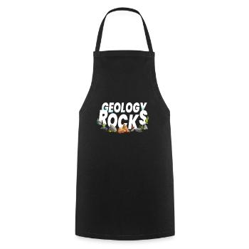 Geology Rocks Geology Steine Sammeln - Kochschürze - Schwarz - Vorne - AI Model Male 185 dark (185cm)