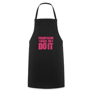 blockedTitle - Tablier de cuisine - noir - Devant - AI Model Male 185 dark (185cm)