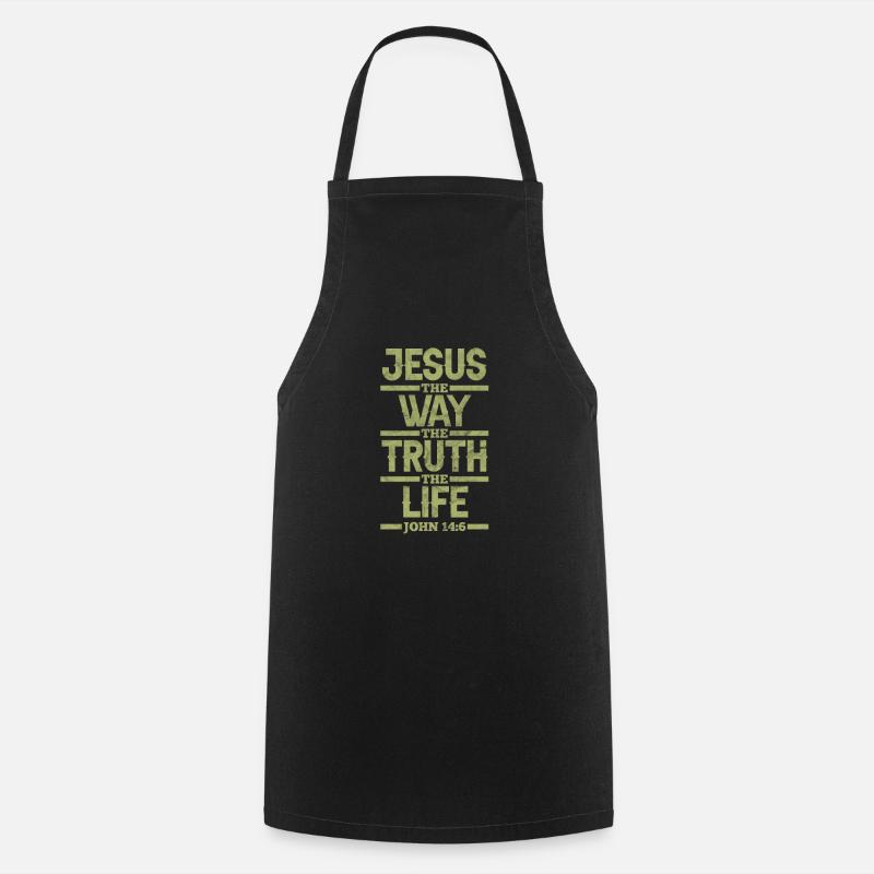 Jesus - Forklæde - sort