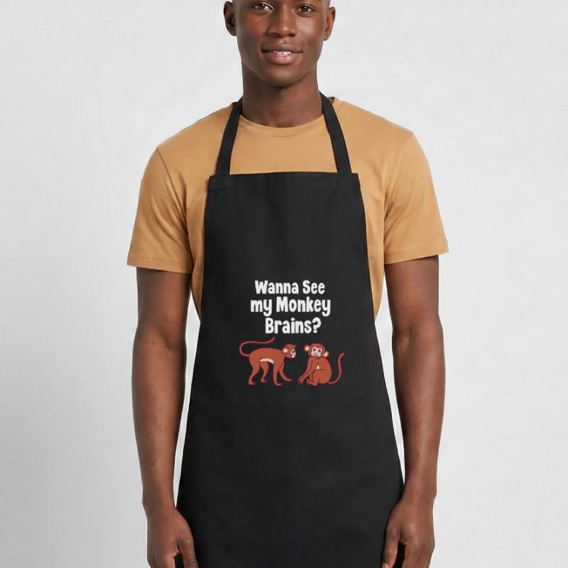 Monkey Monkey Monkey Gift Cooking Apron