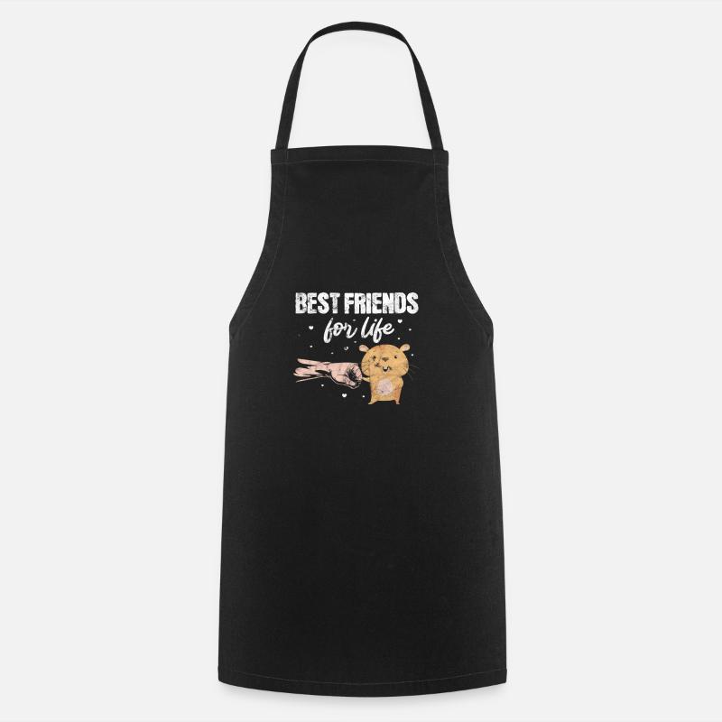 Hamster - Cooking Apron - black