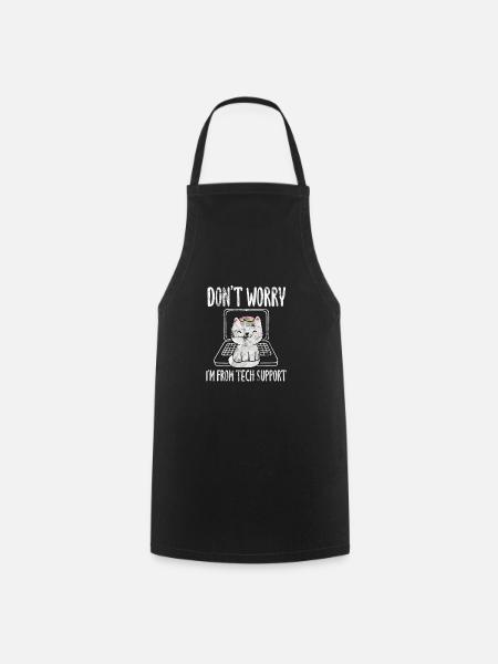 Technical support - Cooking Apron - black