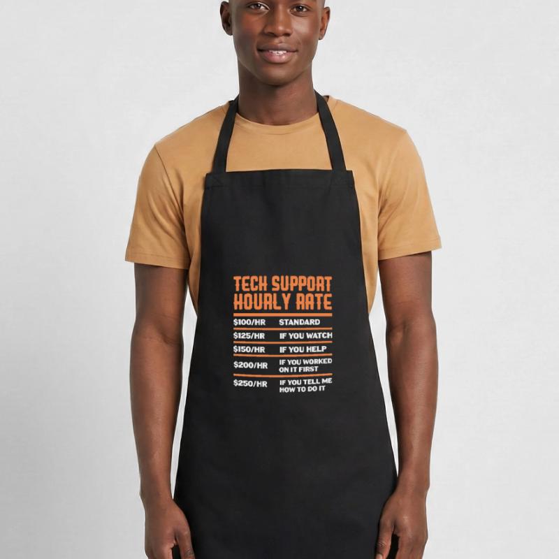 Support technique Computer It Admin Cadeau Tablier de cuisine