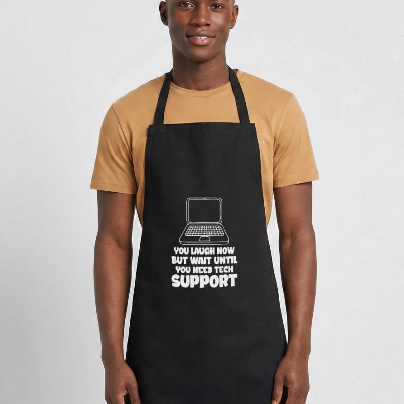 Technical Support Computer It Admin Gift Cooking Apron