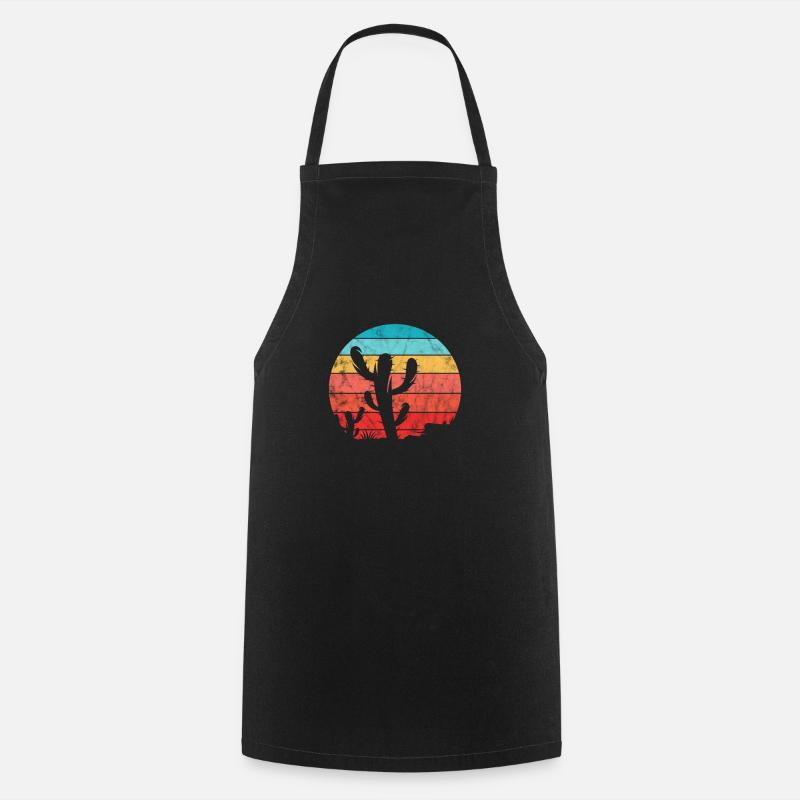 Cactus - Cooking Apron - black