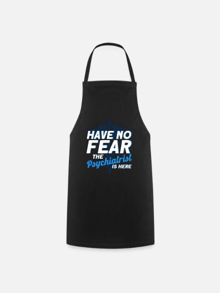 Psychiatre Psychologie Psychiatrie Cadeau - Tablier de cuisine - noir