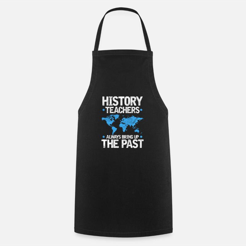 Professeur d’histoire Professeur d’histoire Histoire - Tablier de cuisine - noir