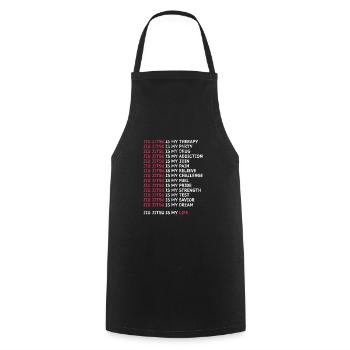 Jiu Jitsu Bjj Kampfsport Jiu-Jitsu Kampf Geschenk - Kochschürze - Schwarz - Vorne - AI Model Male 185 dark (185cm)