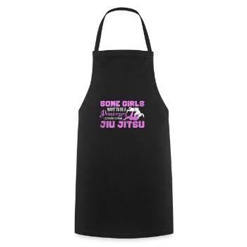 Jiu Jitsu Bjj Arts Martiaux Jiu-Jitsu Combat Cadeau - Tablier de cuisine - noir - Devant - AI Model Male 185 dark (185cm)
